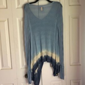 Gypsy 05 Light Blue Medium Hippie Shirt